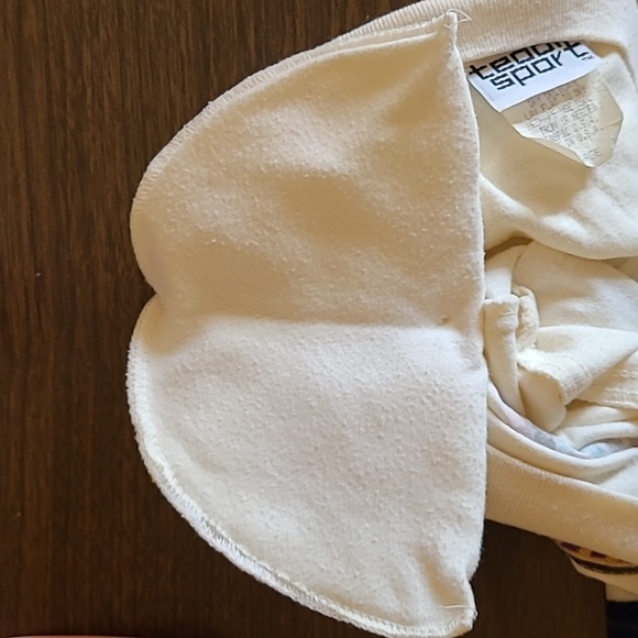 Womens vintage Teddi Sport sparkle gem pullover top with shoulder pads. - Picture 5 of 5